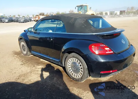 2014 Volkswagen Beetle 2.5L из США, поврежденный, VIN 3VW5P7AT4EM803477